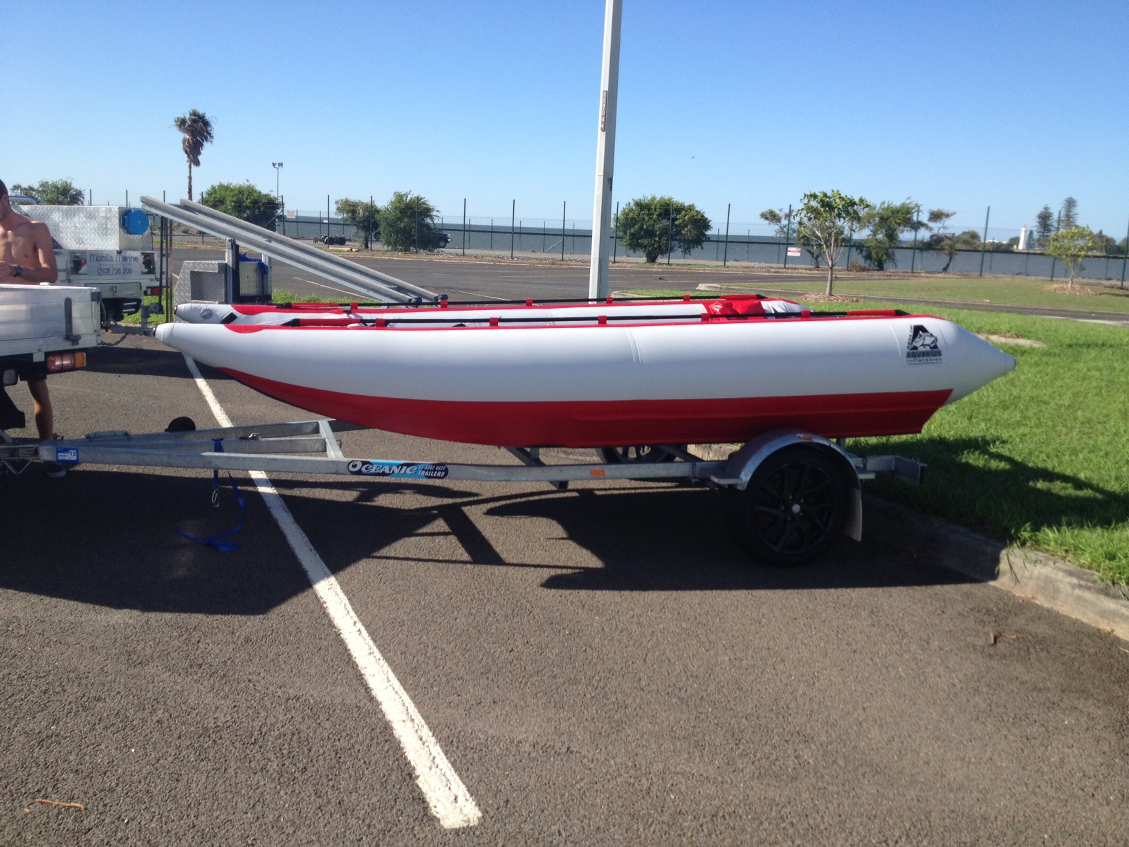 4.4m Aquacat Race Boat